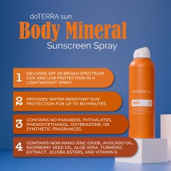 doTerra Sun Body Mineral Sunscreen Spray