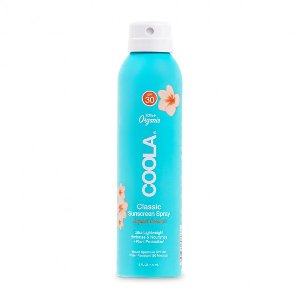 Coola Classic Sunscreen Spray SPF 30 Tropical Coconut