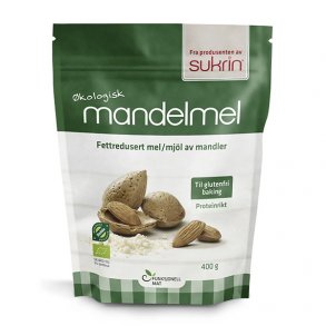 Mandelmel, kologisk fettredusert 400 g